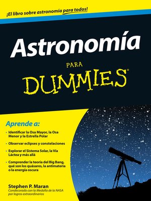 cover image of Astronomía para Dummies